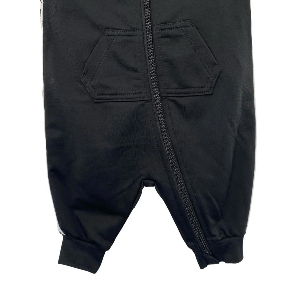Nike Sportswear Boys 3 Months Long Sleeve Tricot Taping Coverall Jumpsuit - Picture 4 of 8